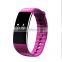 Blood Oxygen Monitor bluetooth 4.0 0.66" OLED display health wristband with pulse rate monitor