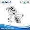 3.1A 5.2A High Quality mobile 3 port usb car charger