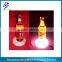 2015 LED acrylic display beer wood wine rack