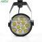 Best quality 12W single head straight LED track lighting aluminum