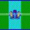 The north africa flag designs 100% embroidery patch iron on backing