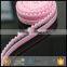 Fashion design crochet elastic nylon soft comfortable 1 inch nylon strap