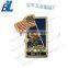 Stamping gold plated badge lapel pin maker