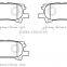 semi-metal BRAKE PAD MD2250M for Japanese vehicles