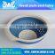 Food grade silicone foldable food strainer