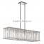 rectangle kitchen crystal chandelier for island