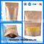 Hot selling plastic bags Ziplock Packaging Bag plastic Kraft Bag stand up zipper bag