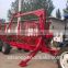 Diesel Enigne Log Trailer Crane,Timber Trailer with Crane,Tractor PTO mounted model