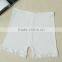 white cheap ladies cotton lace hot pants