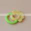 EC0-Friendly colorful round ring teether for baby
