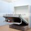 2016 hotsale folding bed bedroom furniture slat frame hidden bed wall bed mechanism with bookshelf and stroage sofa
