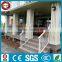 Durable wrought iron handrails for outdoor stairs
