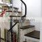 Customized straight wood tread stainless steel staircase supplier--YUDI