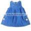 fashion baby girl cotton denim dress Baby Summer girls toddler denim dress