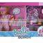 Nice 13 inch baby doll for kids with walking trainer toy doll baby doll