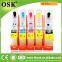 Four color Inkjet ink cartridge for HP 5525 Bulk ink cartridge