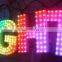 Restaurant Sign Punching Letter LED Sign Outdoor