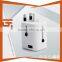 universal usa travel adaptor with electrical switch socket 2500Ma