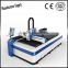 hydraulic sheet metal cutting machine high efficency fiber laser cutting matal and non-metal equipment in jinan