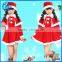 Top Quality Santa Claus Clothes Red Christmas Clothes