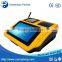 android pos termianl machine with thermal printer/ camera, 2D Barcode Scanner, FingerPrint Scanner