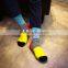 Fashion happy custom design mid-calf socks happy dress socks