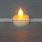 plastic colorful piller LED tealight candles