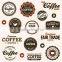 fashionable plastic cup sticker