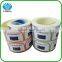 Custom self adhesive label pvc sticker die cut sticker