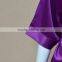 Fancy purple short matte stretch satin nightgown/pajamas