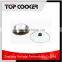 Pressed aluminum ceramic coating wok cooker as seen on tv