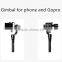 Cheap handheld gimbal 3-axle stabilizer for smart phone and Gorpo
