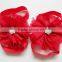Baby Girl Shabby Flower Elastic Barefoot Sandals Gift with diamond Solid color shoes