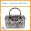Fashion Flower print nylon lady tote bag women shopping bags
