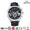 Luxury steel quartz chronograph watch for men