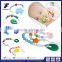 educational baby teether toys for kids silicone teething elephant