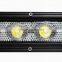 single row slimline 30w led light bar 5w leds led light bar waterproof with sliding bottom bracket for 4x4 offroad trucks