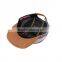 Made in china leather patch 5 panel customize snapback hats