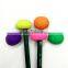 Genius brain eraser pencil topper