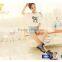 wholesale pvc rain boots martin boots with cartoon pattern