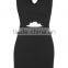 2015 Whollesale Scallop Wrap Bodycon Dress Suit