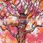 Tree of Life Tapestry Wall Hanging Twin Cotton Bedspread Green Bohemian Indian Tapestries Wholesale Exporter Bedding Single Dorm