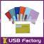 2016 2GB Cheap Business Card USB Flash Drive with Full color imprint
