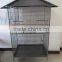 Outdoor House Shaped Metal Big Cage Birds
