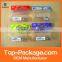 PVC clear pillow box with hook