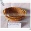 China supplier Nature color High quality! wicker basket with lip Low price!
