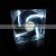 CoolCox 120x120x25mm LED fan with PWM function,12V DC computer case cooling fan 120mm,PWM, gaming case LED fan 120mm PWM