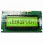 122x32 dots lcd graphic display transparent lcd display STN yellow green