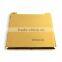 3 micron Luxury Dubai Gift Shiny 24kt gold plated back cover housing battery door for iPad mini 4 4G+wifi edition