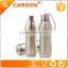 Double wall vacuum stainless steel drinking bottle